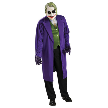 Disfraz de Joker Dark Knight para hombre