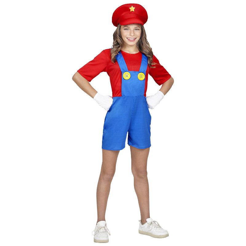 Disfraz de Mario Bros para niña