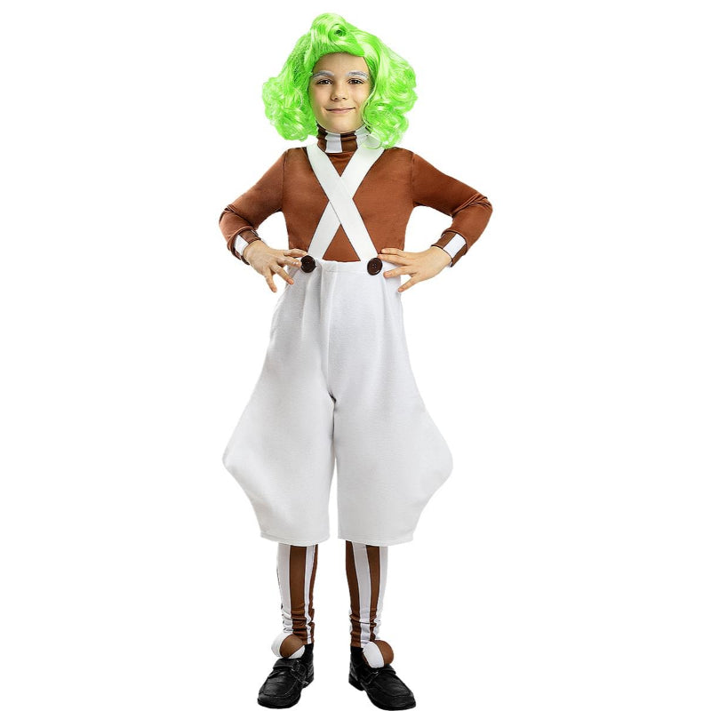 Disfraz de Oompa-Loompa Fábrica Chocolate infantil