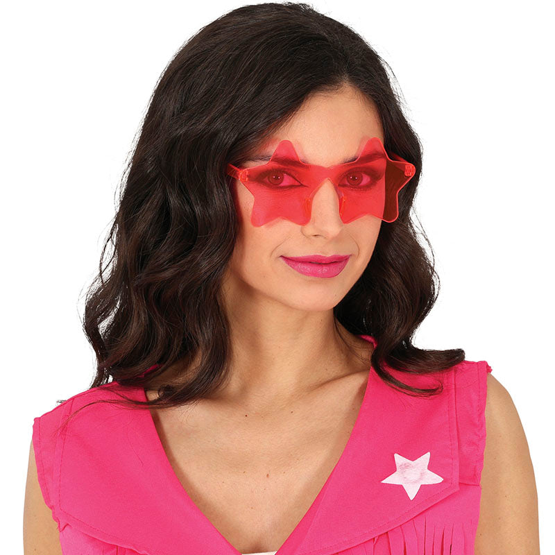 Gafas Estrellas rosas