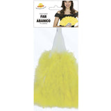 Abanico de Plumas Amarillo Packaging