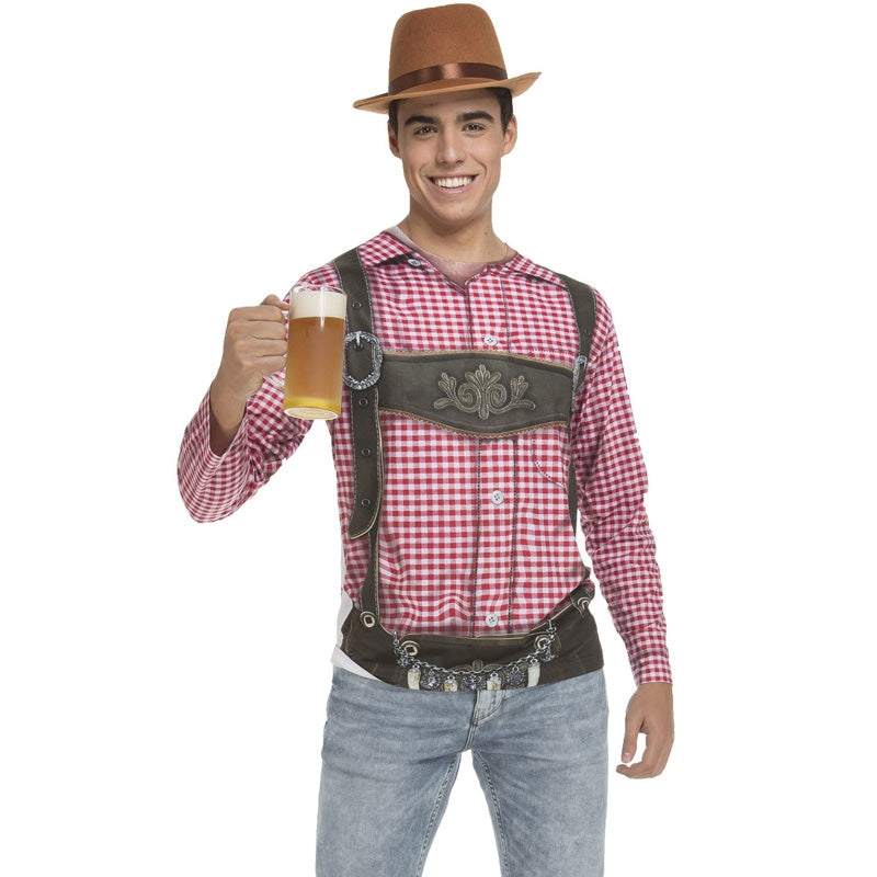 Disfraz Camiseta Alemán Oktoberfest adulto