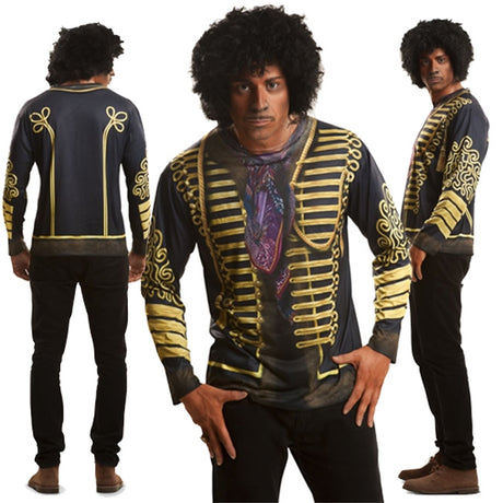 Camiseta Disfraz Jimmy Hendrix