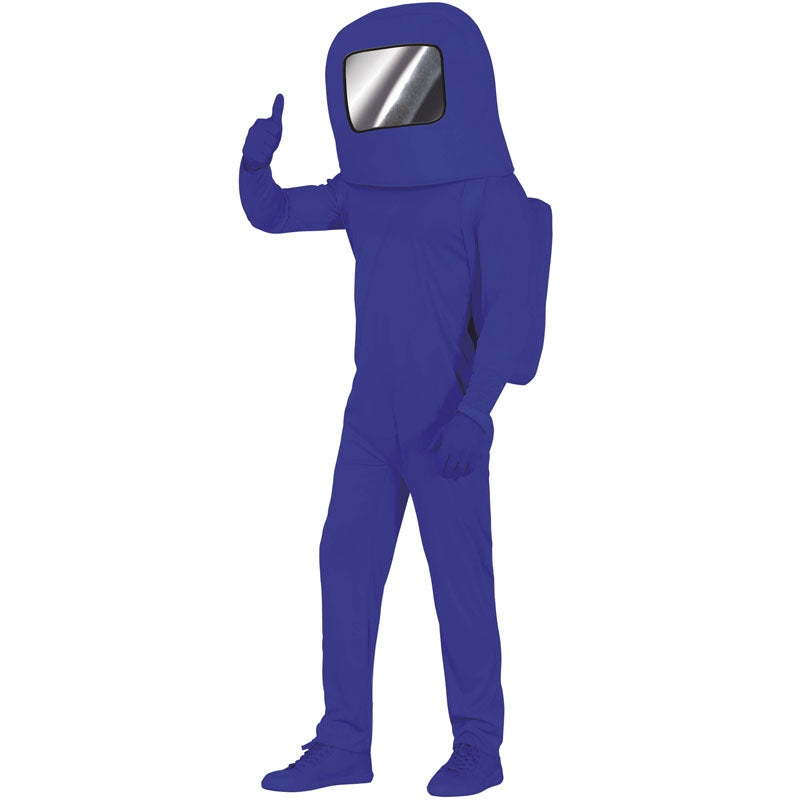 Disfraz de Astronauta Among us azul para hombre