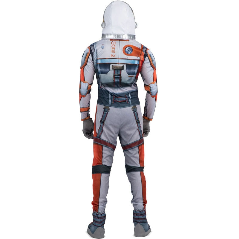 Disfraz de Astronauta The Martian para hombre Espalda