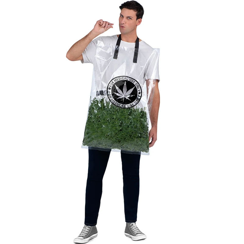 Disfraz de Bolsa Marihuana para hombre