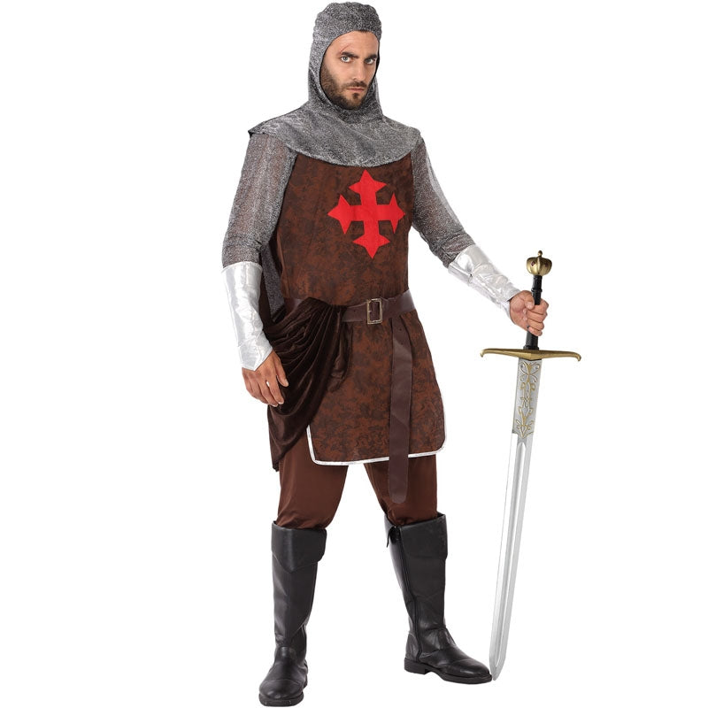 Disfraz de Caballero Medieval Cruzadas para hombre