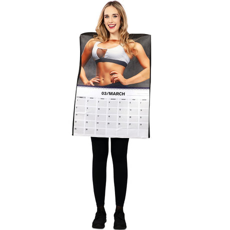 Disfraz de Calendario sexy para mujer