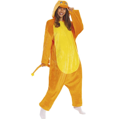 Disfraz de Charmander Pokémon Kigurumi adulto