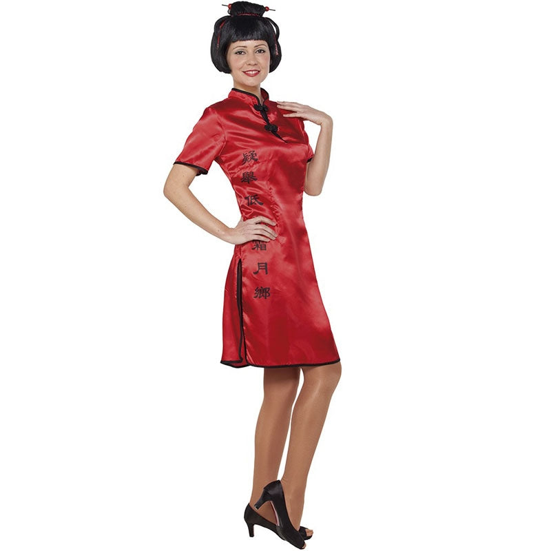 Disfraz de China Cheongsam para mujer