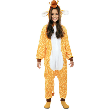 Disfraz de Jirafa Africana kigurumi infantil Niña