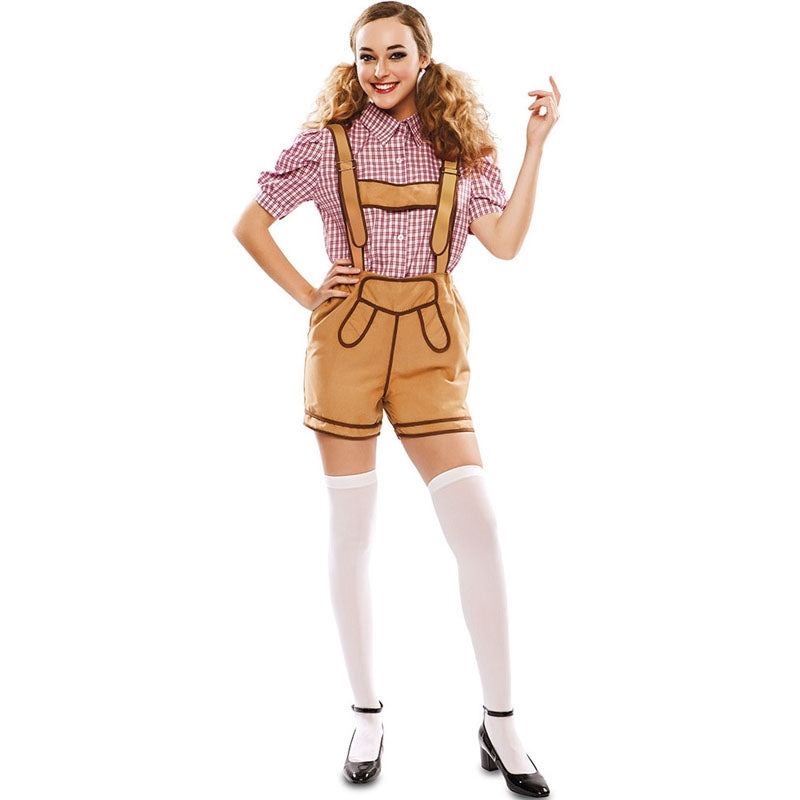 Disfraz de Lederhose Oktoberfest para mujer