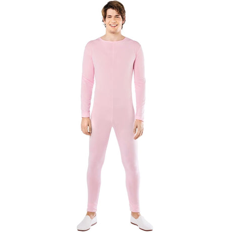 Disfraz de Maillot rosa spandex para hombre 