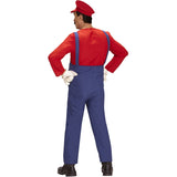 Disfraz de Mario Bros clásico para hombre espalda