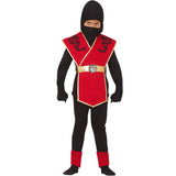 Disfraz de Ninja Rojo para niño