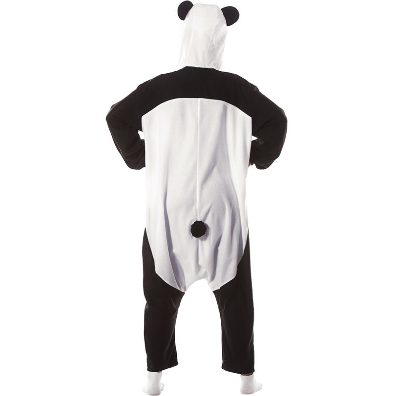 Disfraz de Oso Panda Kigurumi Adulto espalda