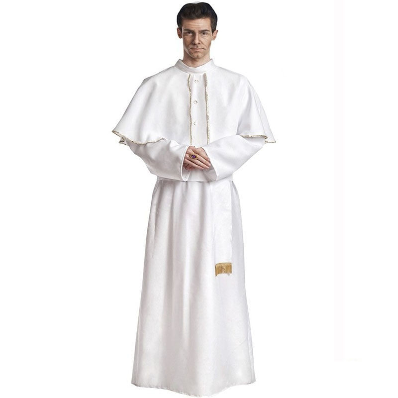 Disfraz de Papa de Roma Francisco para hombre