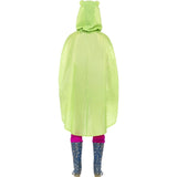 Disfraz de Rana Poncho Impermeable espalda