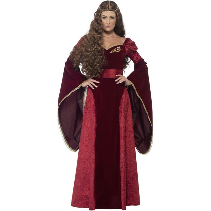 Disfraz de Reina Medieval Deluxe para mujer