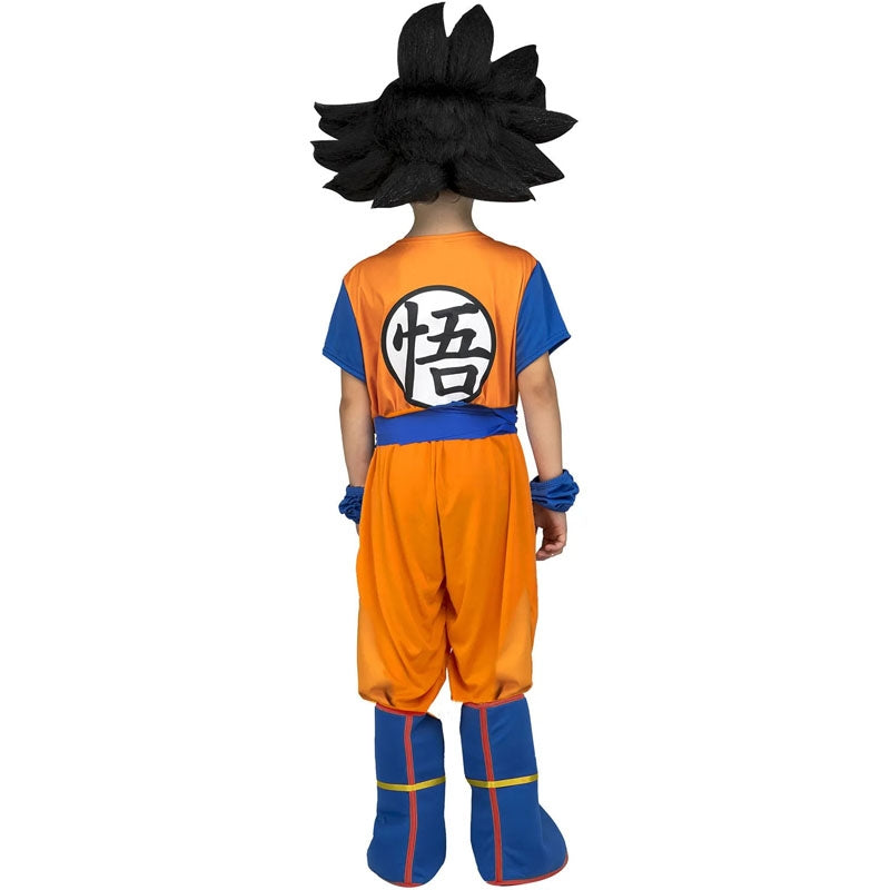 Disfraz de Son Goku Dragon Ball para niño espalda