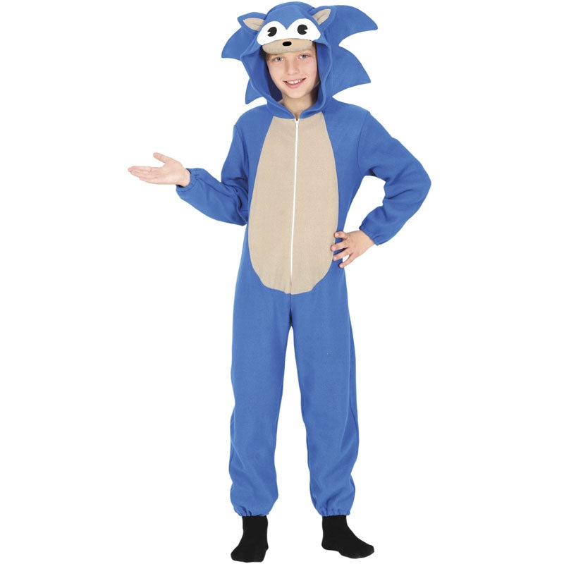 Disfraz de Sonic Kigurumi para niño