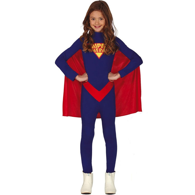 Disfraz de Superheroína Kryptonita para niña