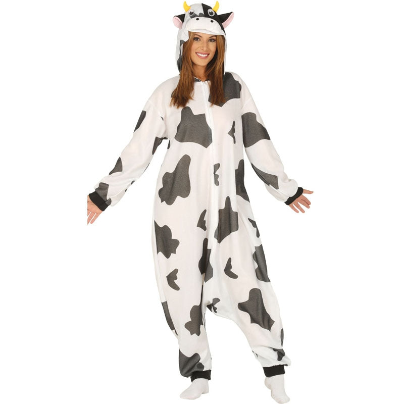 Disfraz de Vaca Kigurumi para mujer