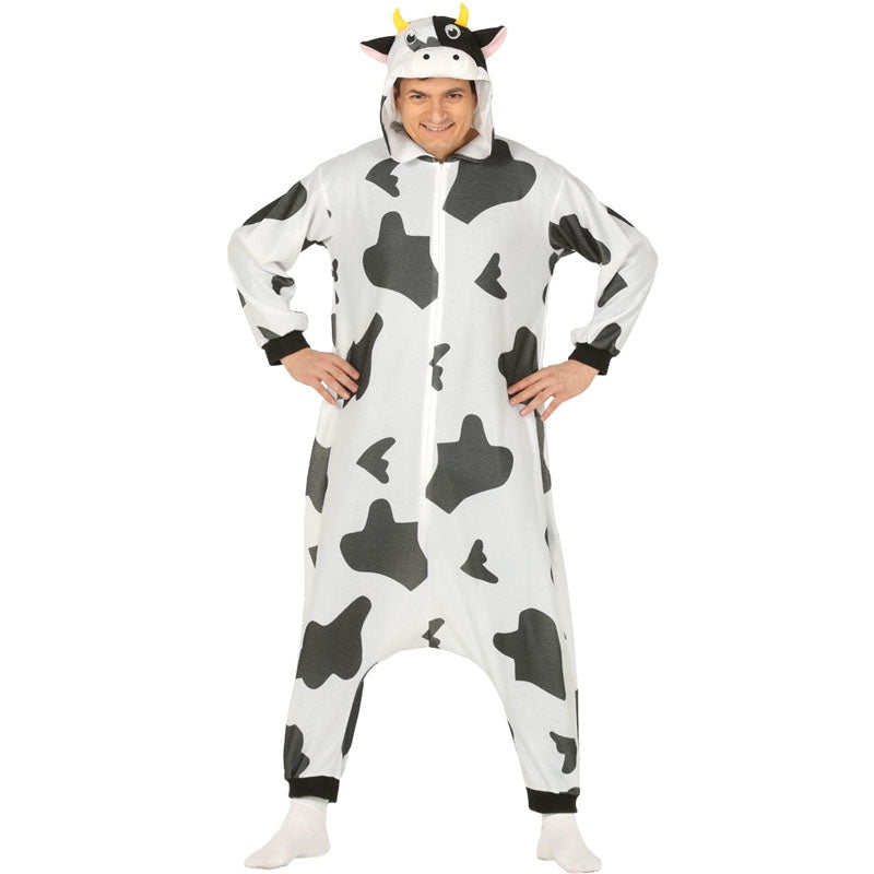 Disfraz de Vaca Kigurumi para hombre