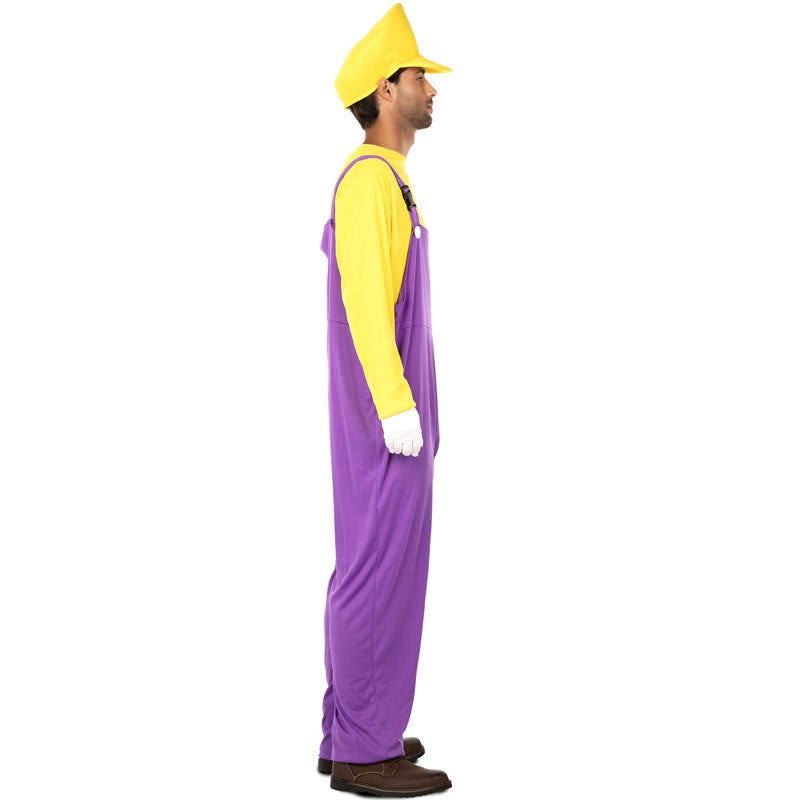 Disfraz de Wario para hombre perfil