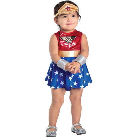 Disfraz de Wonder Woman para bebé