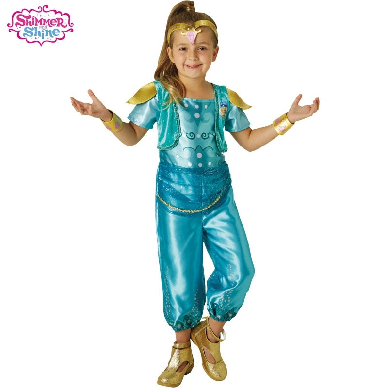 Disfraz Shimmer and Shine Turquesa para niña