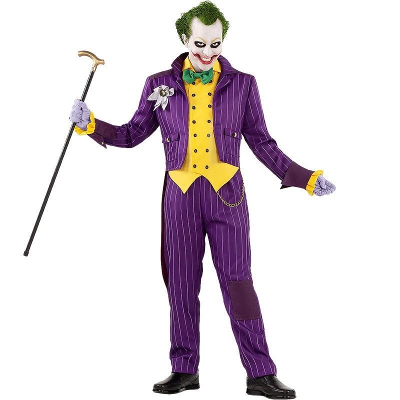 Disfraz de Joker en Arkham City para hombre Bis