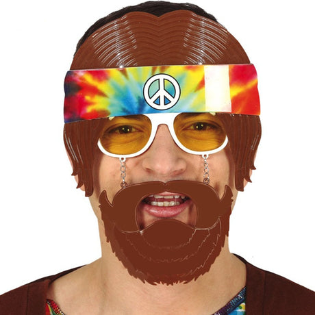 Gafas Hippie con Barba