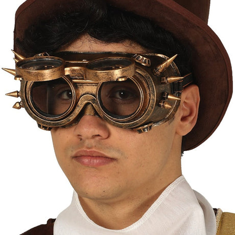 Gafas Steampunk con pinchos