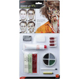 Kit maquillaje zombie con látex	