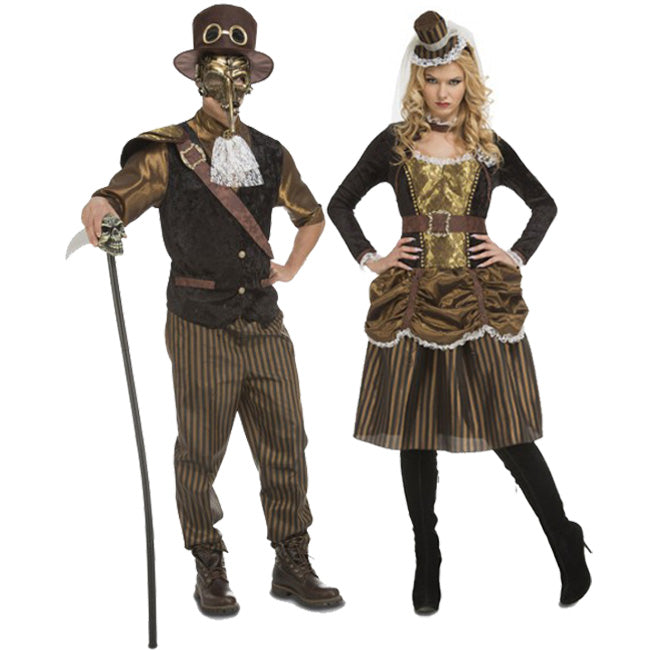 Pareja Steampunk