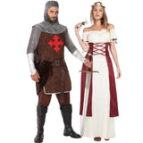 Caballero y Dama Medieval para disfrazarte en pareja