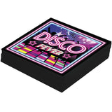 Servilletas Disco Fever para completar la decoración de tu fiesta temática