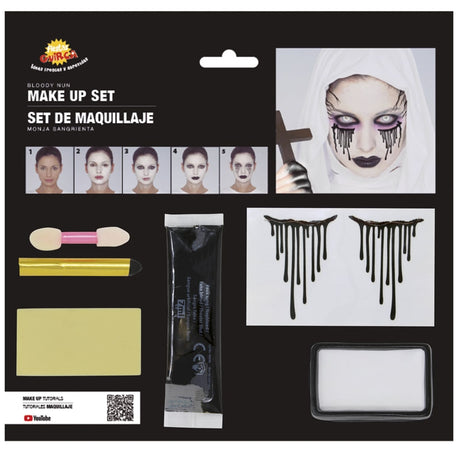 Set Maquillaje Monja diabólica