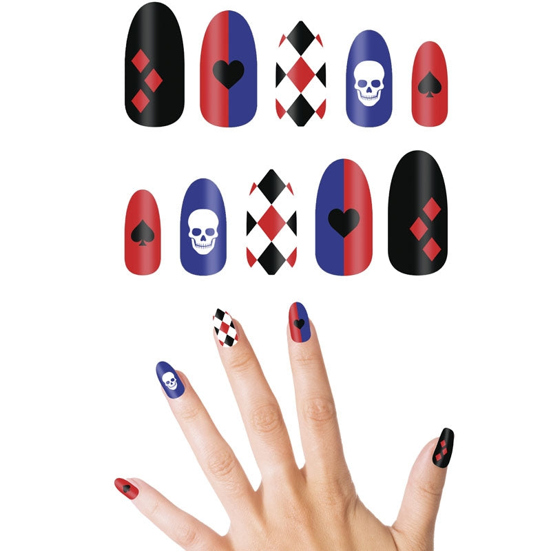 Uñas Harley Quinn