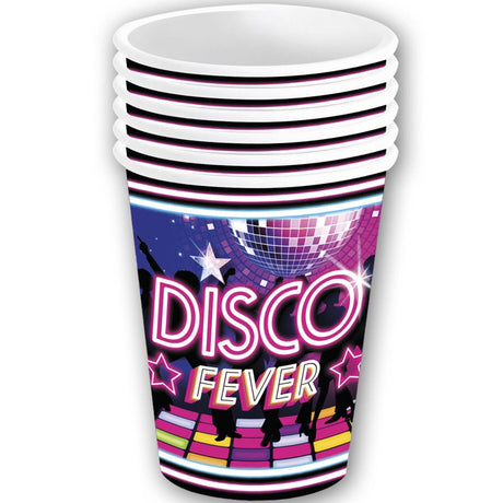 Vasos Disco Fever para completar la decoración de tu fiesta temática Packaging