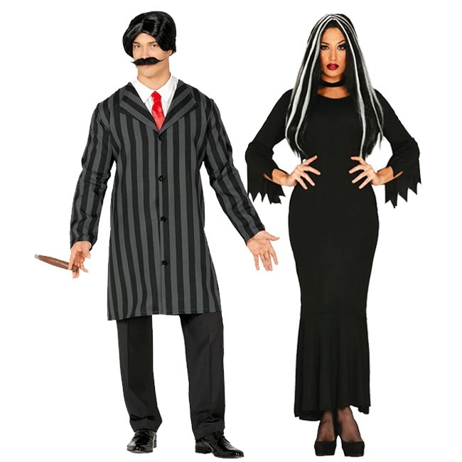 Fantasia Morticia Infantil - Família Addams - Halloween