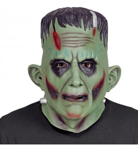 Fantasia de Halloween Adulto Masculino Frankenstein Monstro Verde Com Gorro