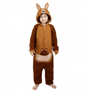 Fantasia para menino e menina de Canguru onesie