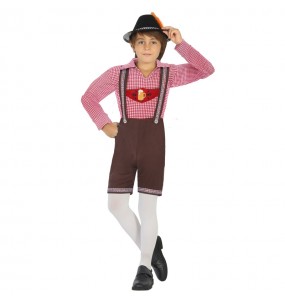Disfarce Alemão Oktoberfest menino para deixar voar a sua imaginação