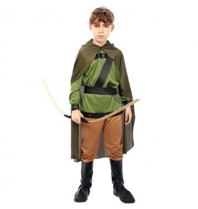Disfarce de Arqueiro Robin dos Bosques para menino