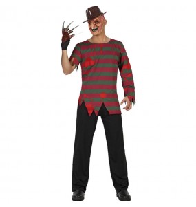 Disfarce de Freddy Krueger de Wes Craven homem