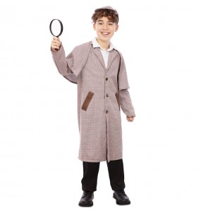 Fantasia para menino e menina de Sherlock Holmes Investigador