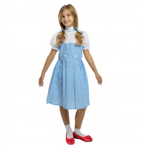 Disfarce de Dorothy de O Feiticeiro de Oz para menina