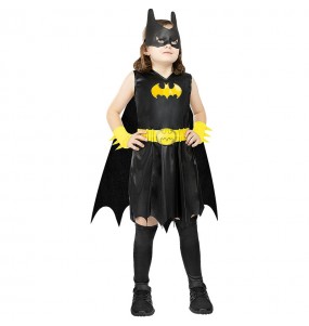 Disfarce de Super-heroína de Gotham Batgirl para menina